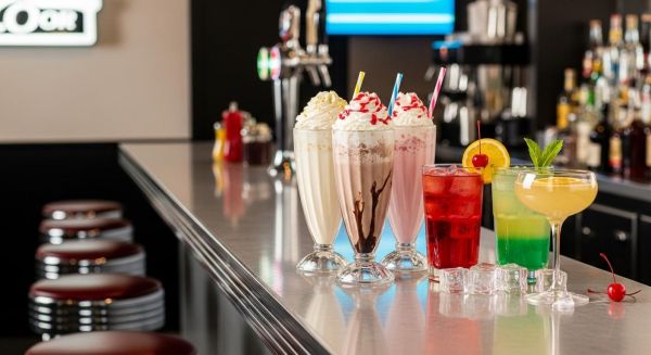 Les boissons américaines iconiques : la richesse des milkshakes et cocktails classiques